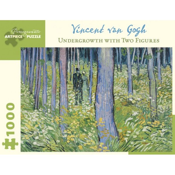 Dwie postaci w lesie, Vincent van Gogh - Sklep Art Puzzle